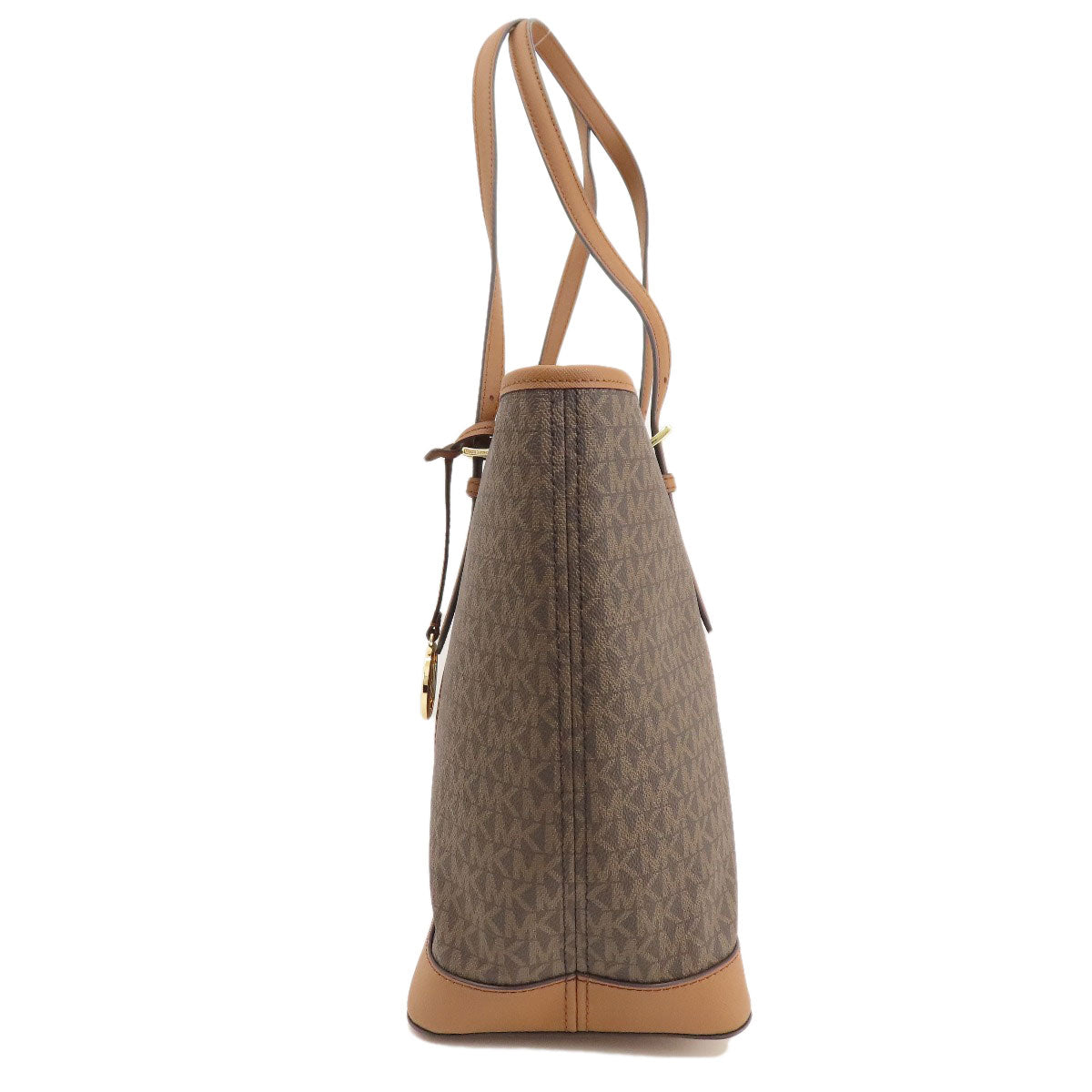 Michael Kors マイケルコース MKシグネチャー トートバッグ PVC レディース 中古