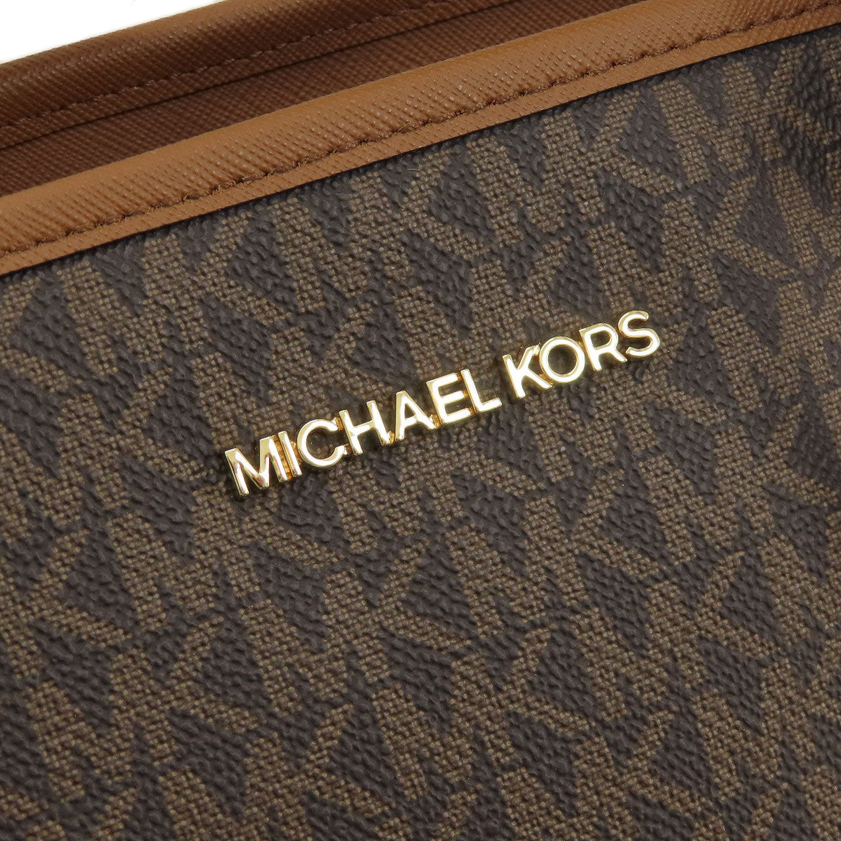 Michael Kors マイケルコース MKシグネチャー トートバッグ PVC レディース 中古