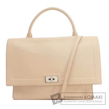 GIVENCHY ジバンシー 2WAY トートバッグ レザー レディース 中古