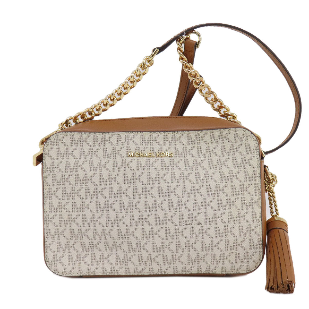 Michael Kors マイケルコース MKシグネチャー ショルダーバッグ PVC レディース 中古
