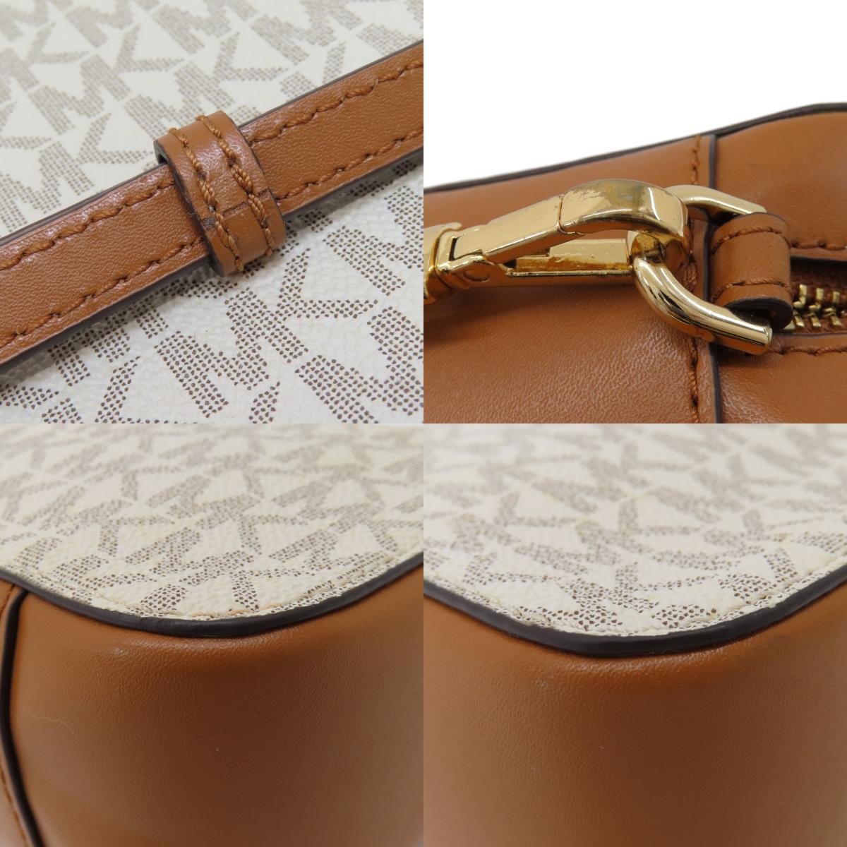 Michael Kors マイケルコース MKシグネチャー ショルダーバッグ PVC レディース 中古