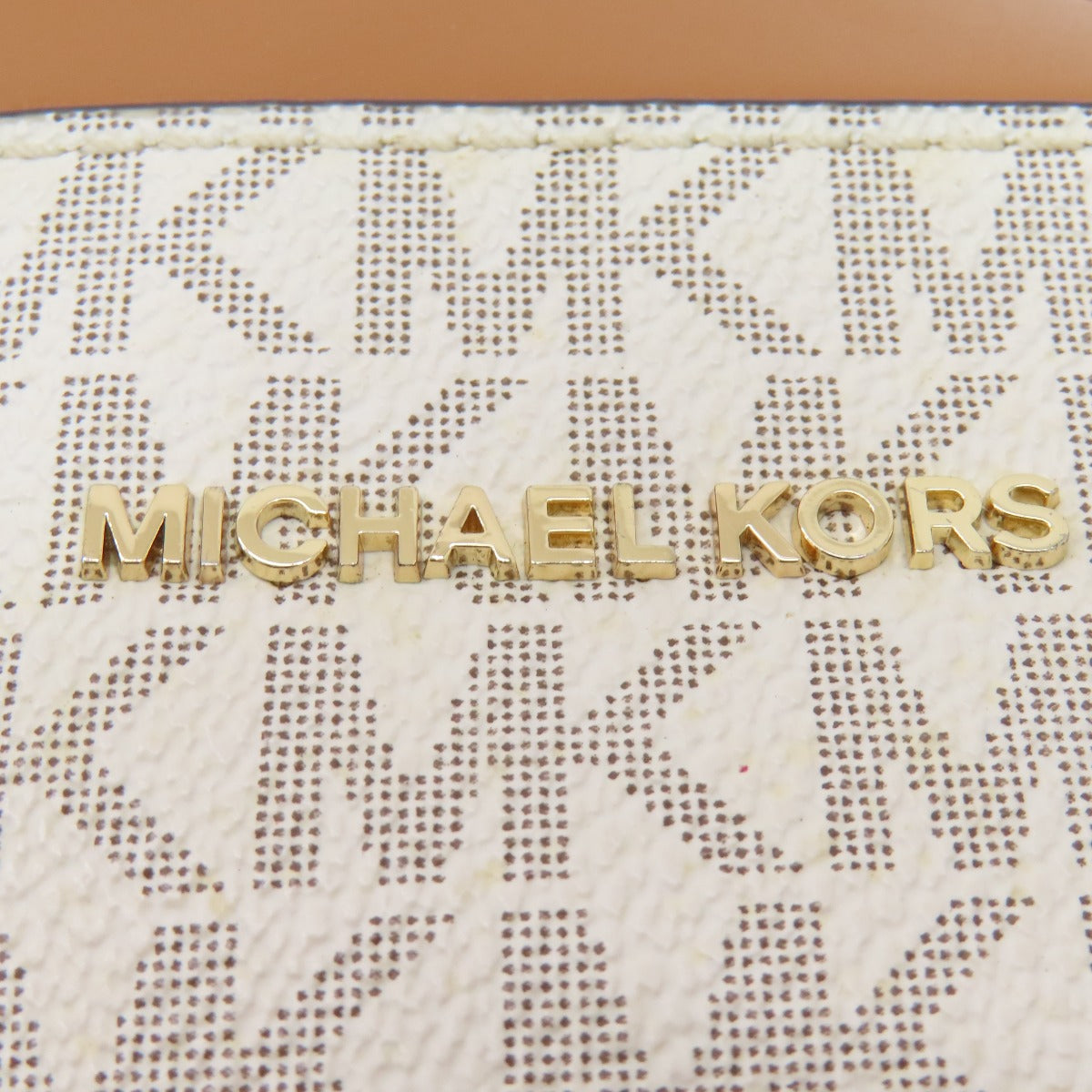 Michael Kors マイケルコース MKシグネチャー ショルダーバッグ PVC レディース 中古