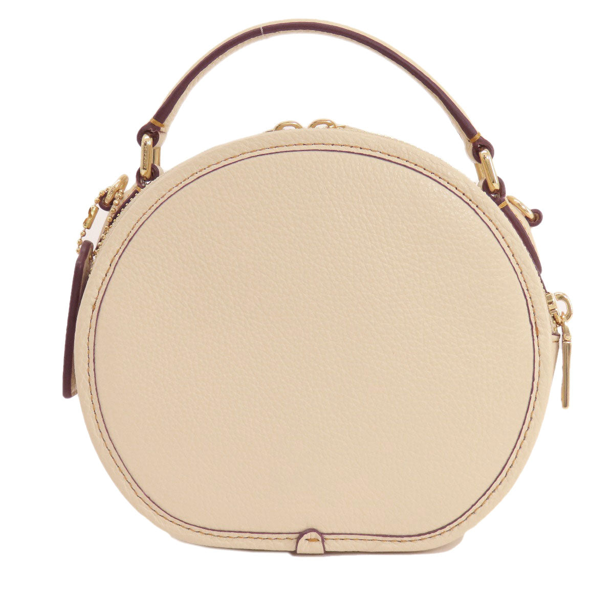 COACH コーチ CE845 キャンティーン ピーナッツコラボ 2WAY ハンドバッグ レザー レディース 中古