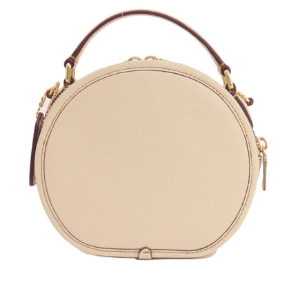 COACH コーチ CE845 キャンティーン ピーナッツコラボ 2WAY ハンドバッグ レザー レディース 中古