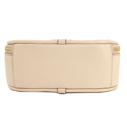 COACH コーチ CE845 キャンティーン ピーナッツコラボ 2WAY ハンドバッグ レザー レディース 中古