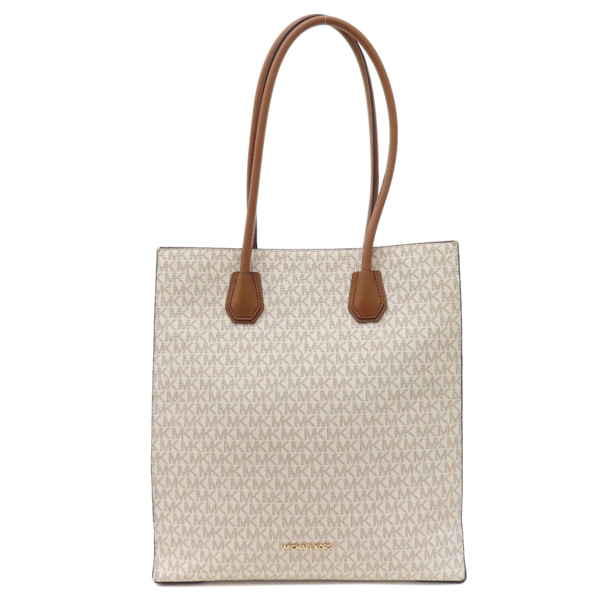 Michael Kors マイケルコース MKシグネチャー トートバッグ PVC レディース 中古