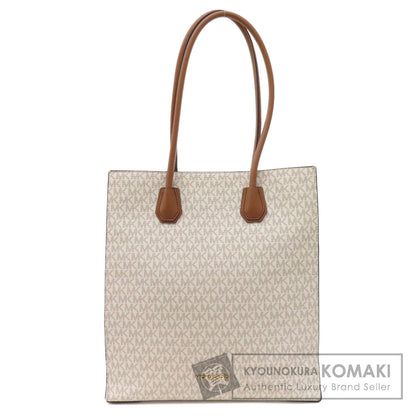 Michael Kors マイケルコース MKシグネチャー トートバッグ PVC レディース 中古