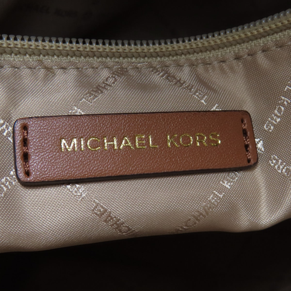 Michael Kors マイケルコース MKシグネチャー トートバッグ PVC レディース 中古