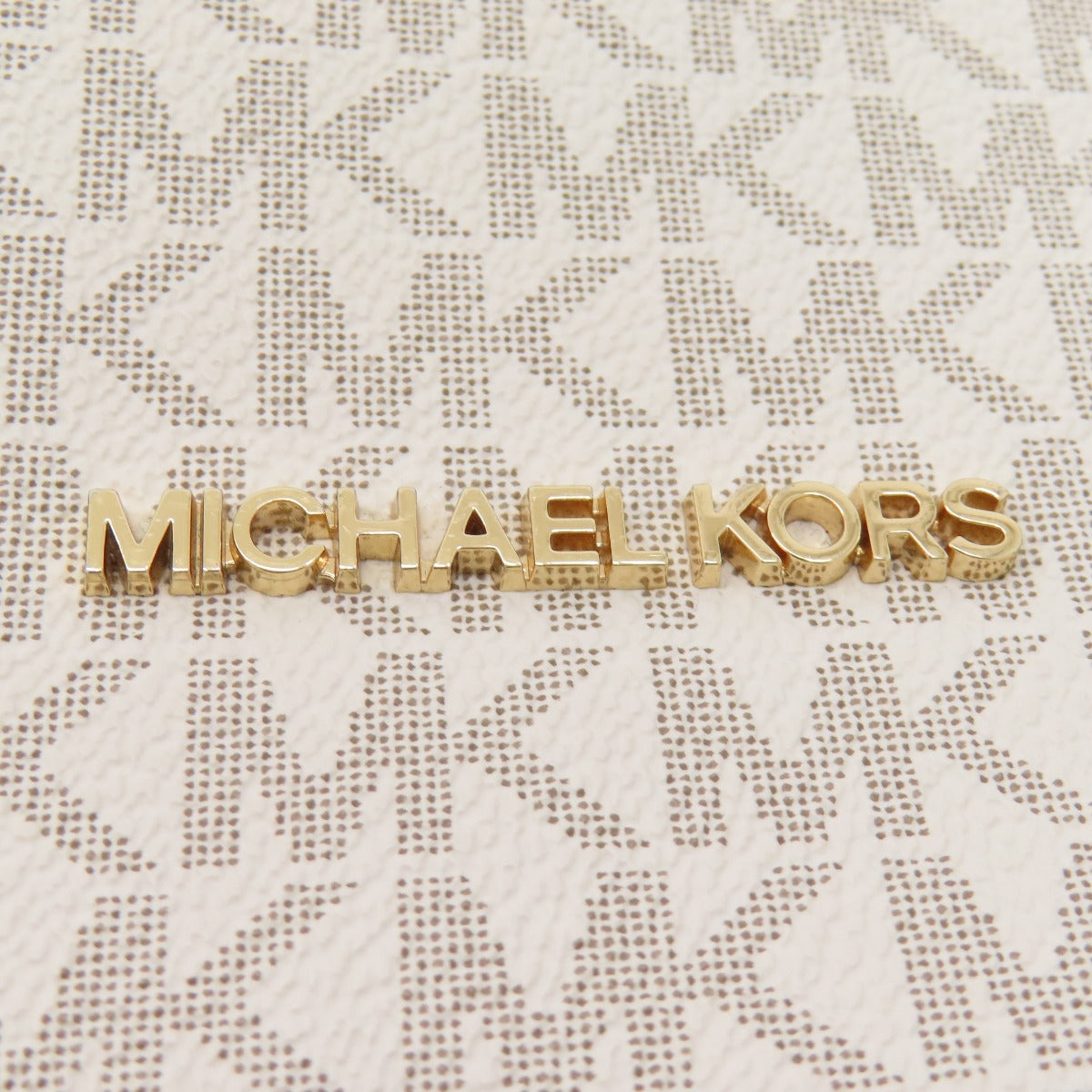 Michael Kors マイケルコース MKシグネチャー トートバッグ PVC レディース 中古