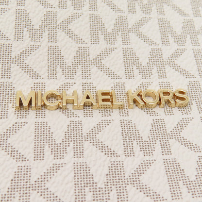 Michael Kors マイケルコース MKシグネチャー トートバッグ PVC レディース 中古