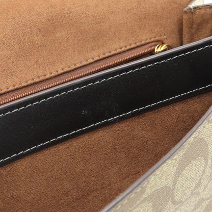 COACH コーチ CE560 モーガン ショルダー バッグ カラーブロック シグネチャー ショルダーバッグ PVC レディース 中古
