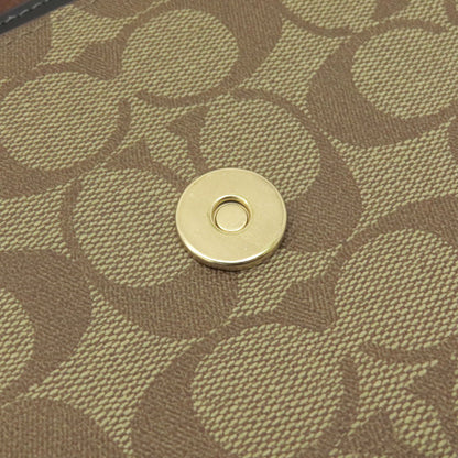 COACH コーチ CE560 モーガン ショルダー バッグ カラーブロック シグネチャー ショルダーバッグ PVC レディース 中古