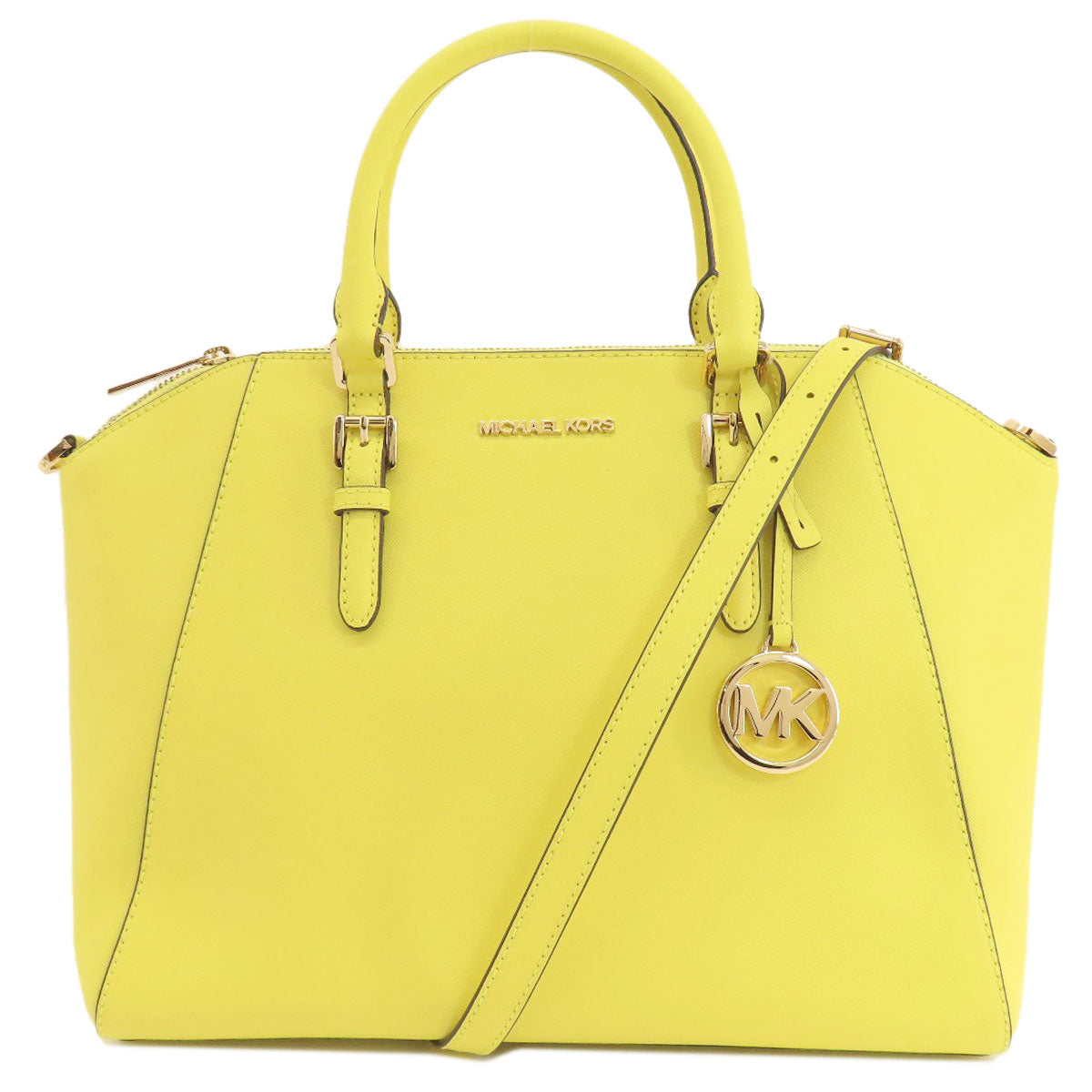 Michael Kors マイケルコース シアラ 2WAY トートバッグ レザー レディース 中古