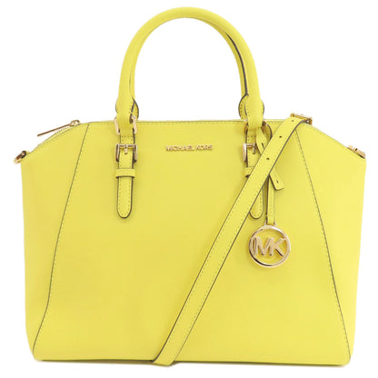 Michael Kors マイケルコース シアラ 2WAY トートバッグ レザー レディース 中古