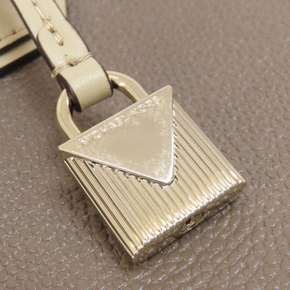 Michael Kors マイケルコース ロゴ金具 2WAY ハンドバッグ レザー レディース 中古