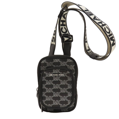Michael Kors マイケルコース MKシグネチャー ショルダーバッグ キャンバス レディース 中古