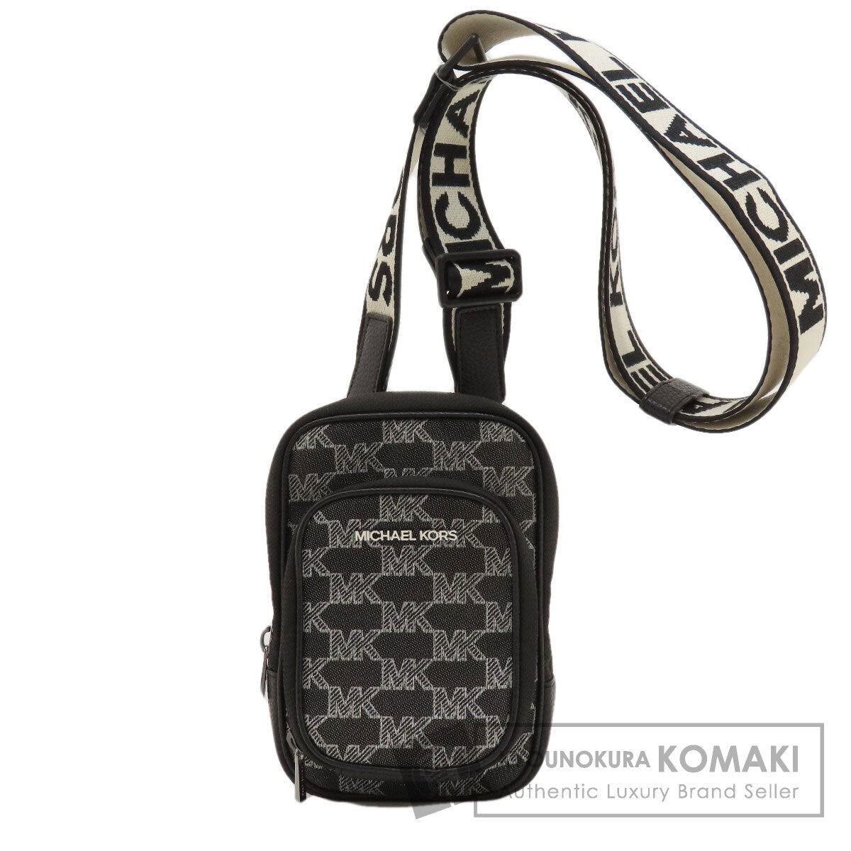Michael Kors マイケルコース MKシグネチャー ショルダーバッグ キャンバス レディース 中古