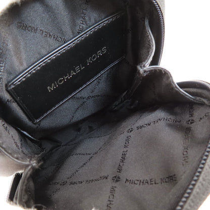 Michael Kors マイケルコース MKシグネチャー ショルダーバッグ キャンバス レディース 中古