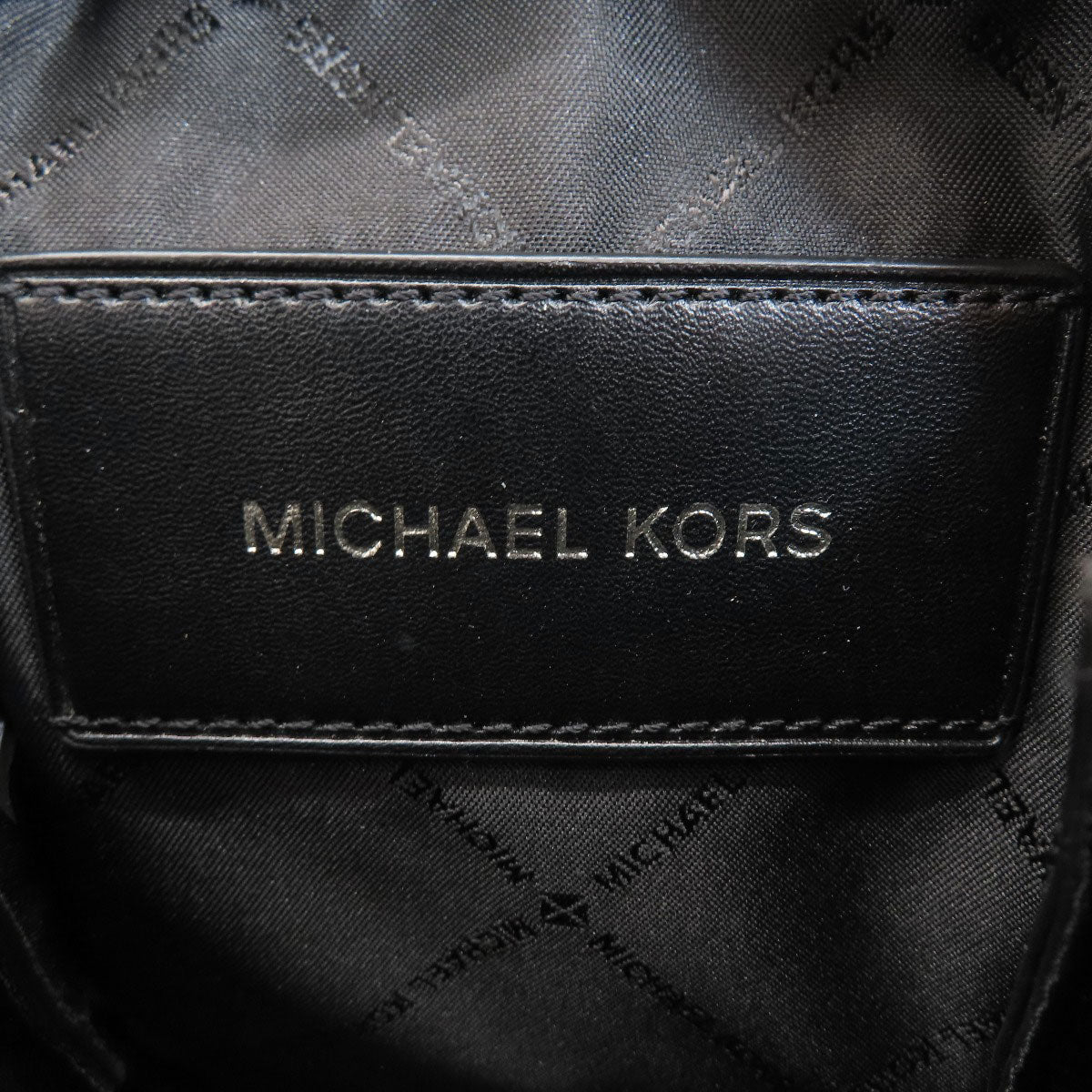 Michael Kors マイケルコース MKシグネチャー ショルダーバッグ キャンバス レディース 中古