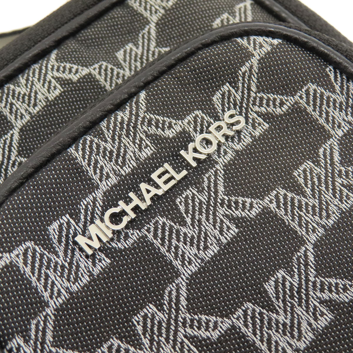 Michael Kors マイケルコース MKシグネチャー ショルダーバッグ キャンバス レディース 中古