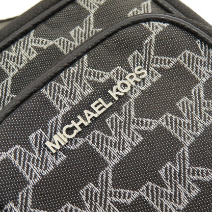 Michael Kors マイケルコース MKシグネチャー ショルダーバッグ キャンバス レディース 中古