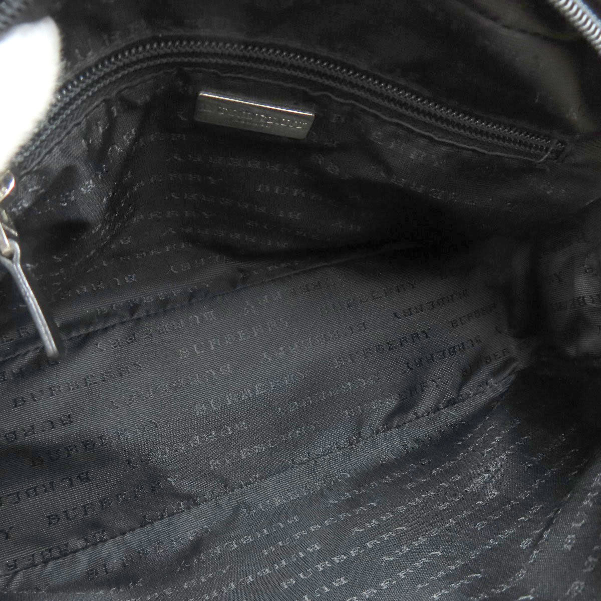 BURBERRY バーバリー ノバチェック ハンドバッグ PVC レディース 中古