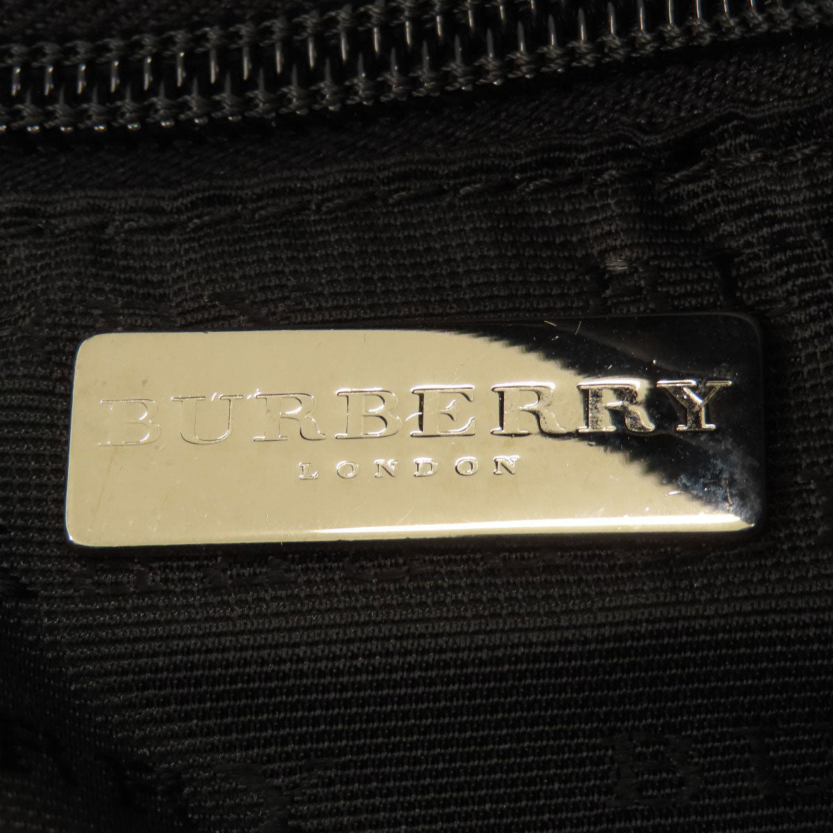 BURBERRY バーバリー ノバチェック ハンドバッグ PVC レディース 中古