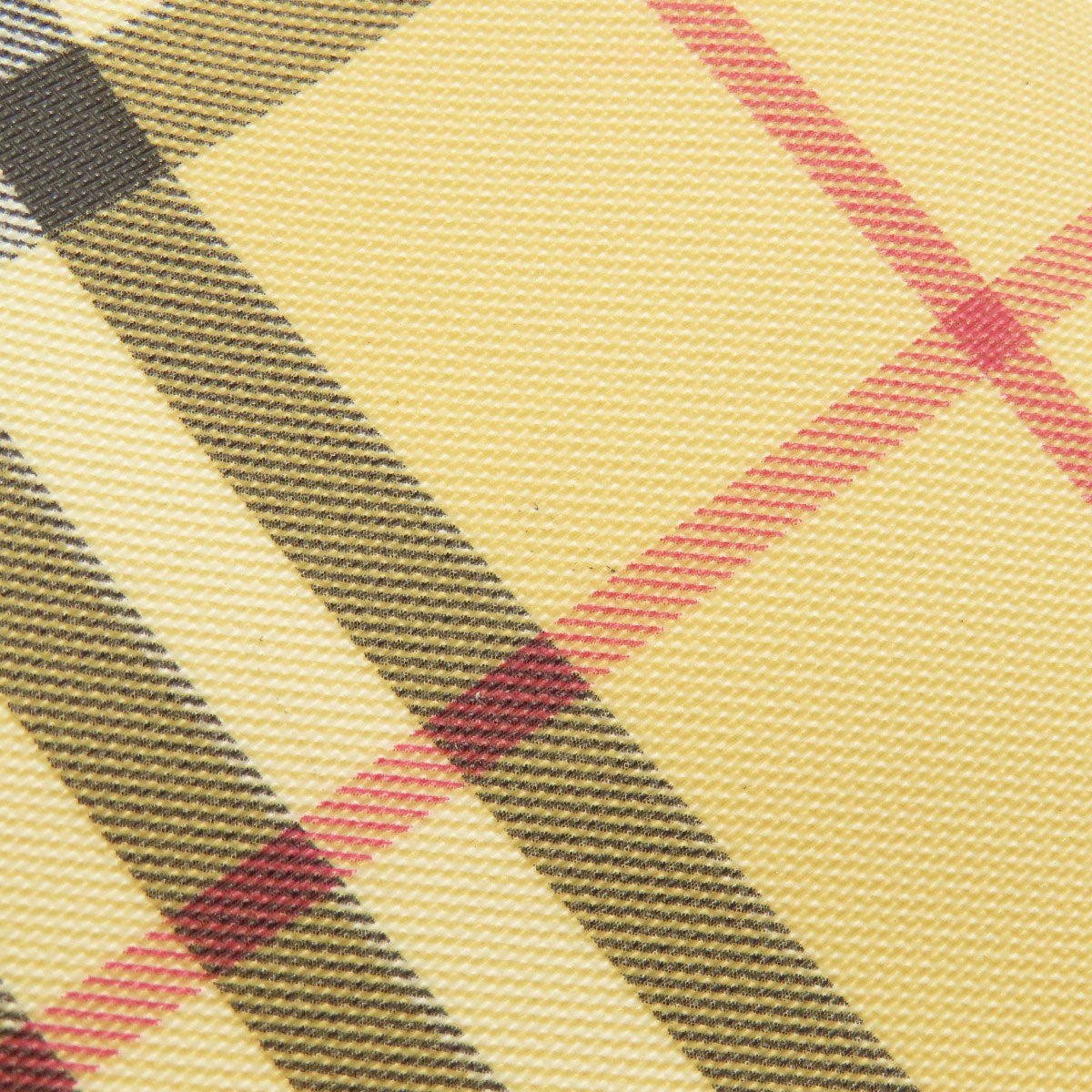 BURBERRY バーバリー ノバチェック ハンドバッグ PVC レディース 中古