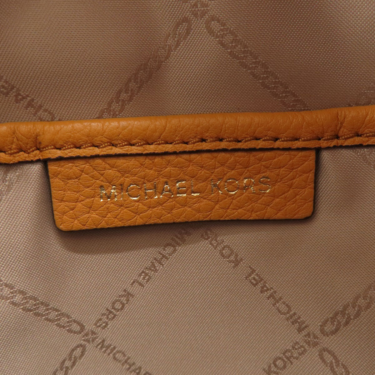 Michael Kors マイケルコース ロゴ リュック・デイパック レザー レディース 中古