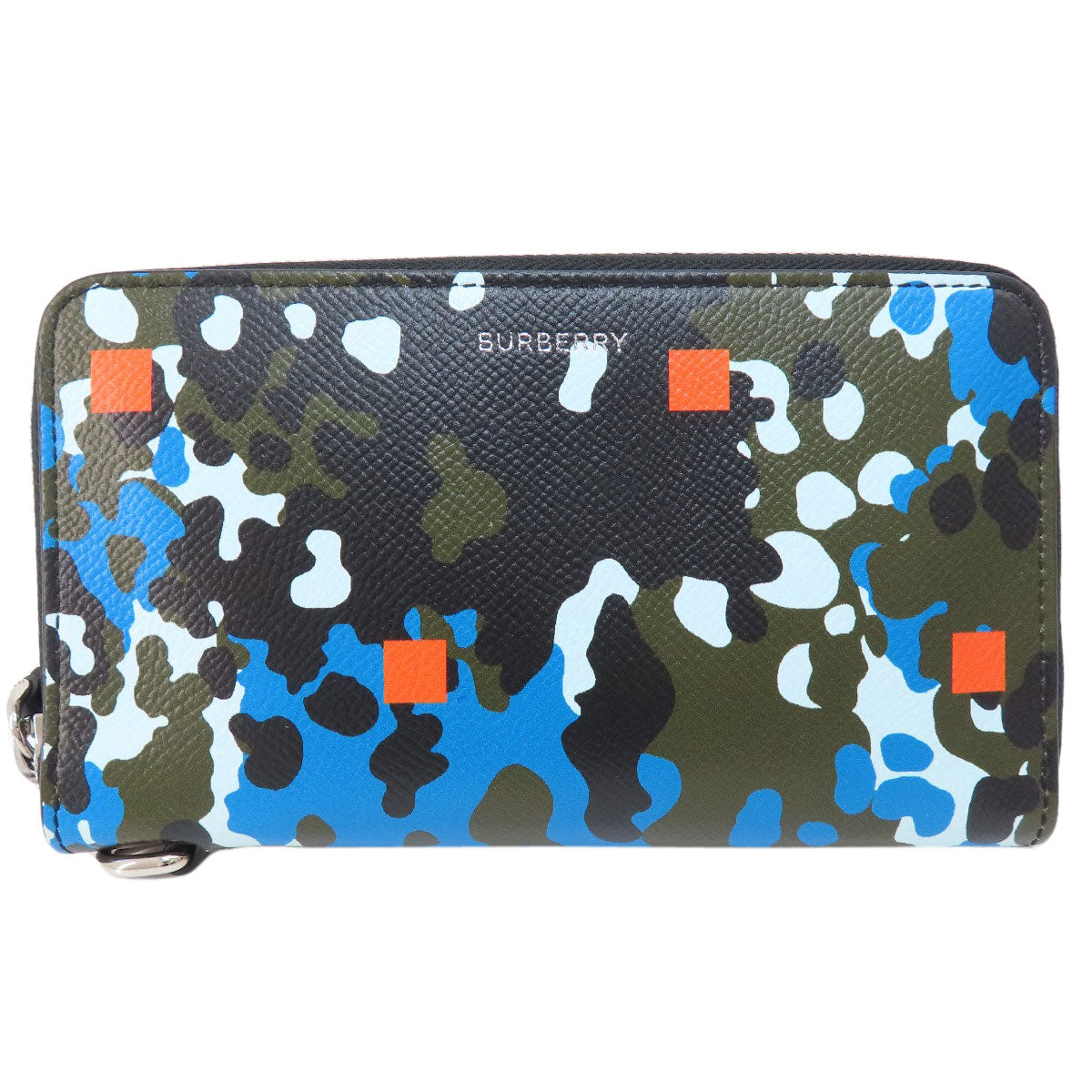 BURBERRY バーバリー カモフラージュ柄 長財布（小銭入れあり） PVC レディース 中古