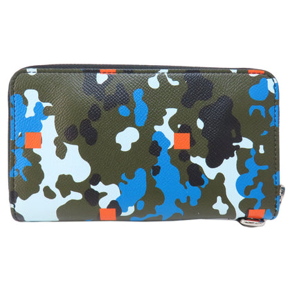 BURBERRY バーバリー カモフラージュ柄 長財布（小銭入れあり） PVC レディース 中古