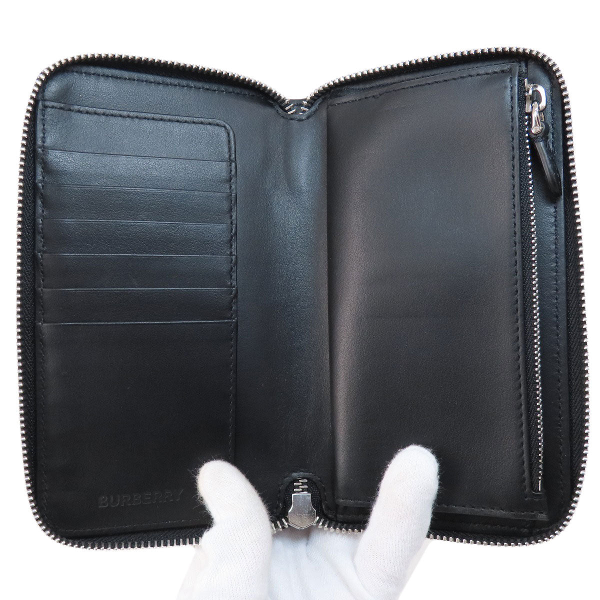 BURBERRY バーバリー カモフラージュ柄 長財布（小銭入れあり） PVC レディース 中古