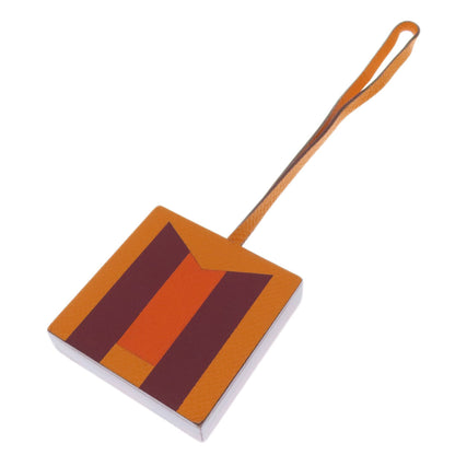 HERMES エルメス バッグチャーム レトルオカレ キーホルダー カーフ レディース 中古