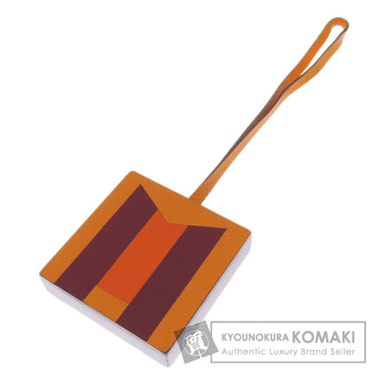 HERMES エルメス バッグチャーム レトルオカレ キーホルダー カーフ レディース 中古