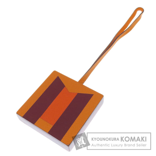 HERMES エルメス バッグチャーム レトルオカレ キーホルダー カーフ レディース 中古