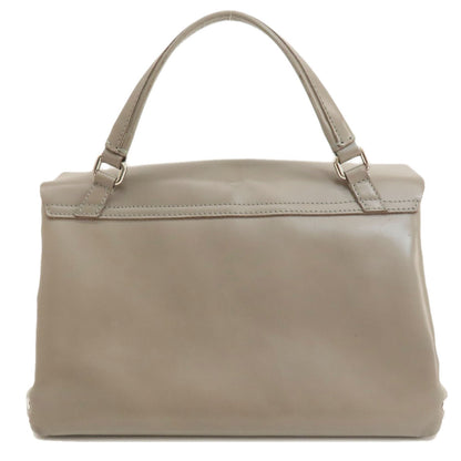 ZANELLATO ザネラート 2WAY ハンドバッグ レザー レディース 中古