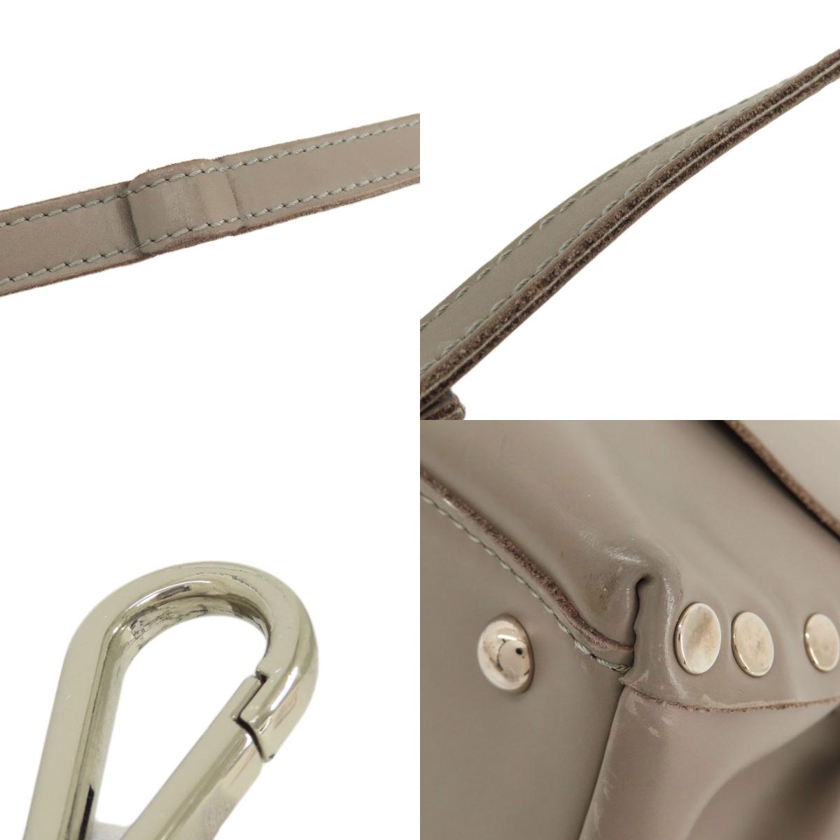 ZANELLATO ザネラート 2WAY ハンドバッグ レザー レディース 中古