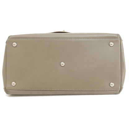 ZANELLATO ザネラート 2WAY ハンドバッグ レザー レディース 中古
