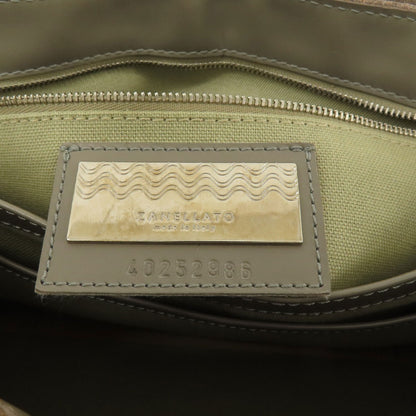 ZANELLATO ザネラート 2WAY ハンドバッグ レザー レディース 中古