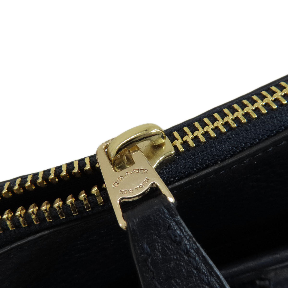 COACH コーチ F35185 ロゴ 2WAY ハンドバッグ レザー レディース 中古