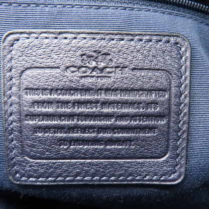 COACH コーチ F35185 ロゴ 2WAY ハンドバッグ レザー レディース 中古