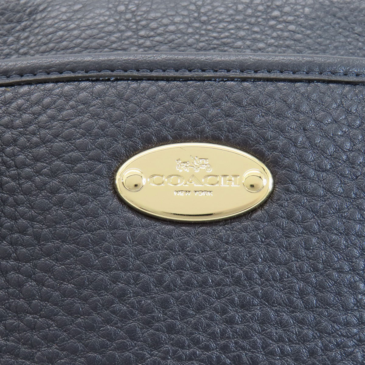 COACH コーチ F35185 ロゴ 2WAY ハンドバッグ レザー レディース 中古