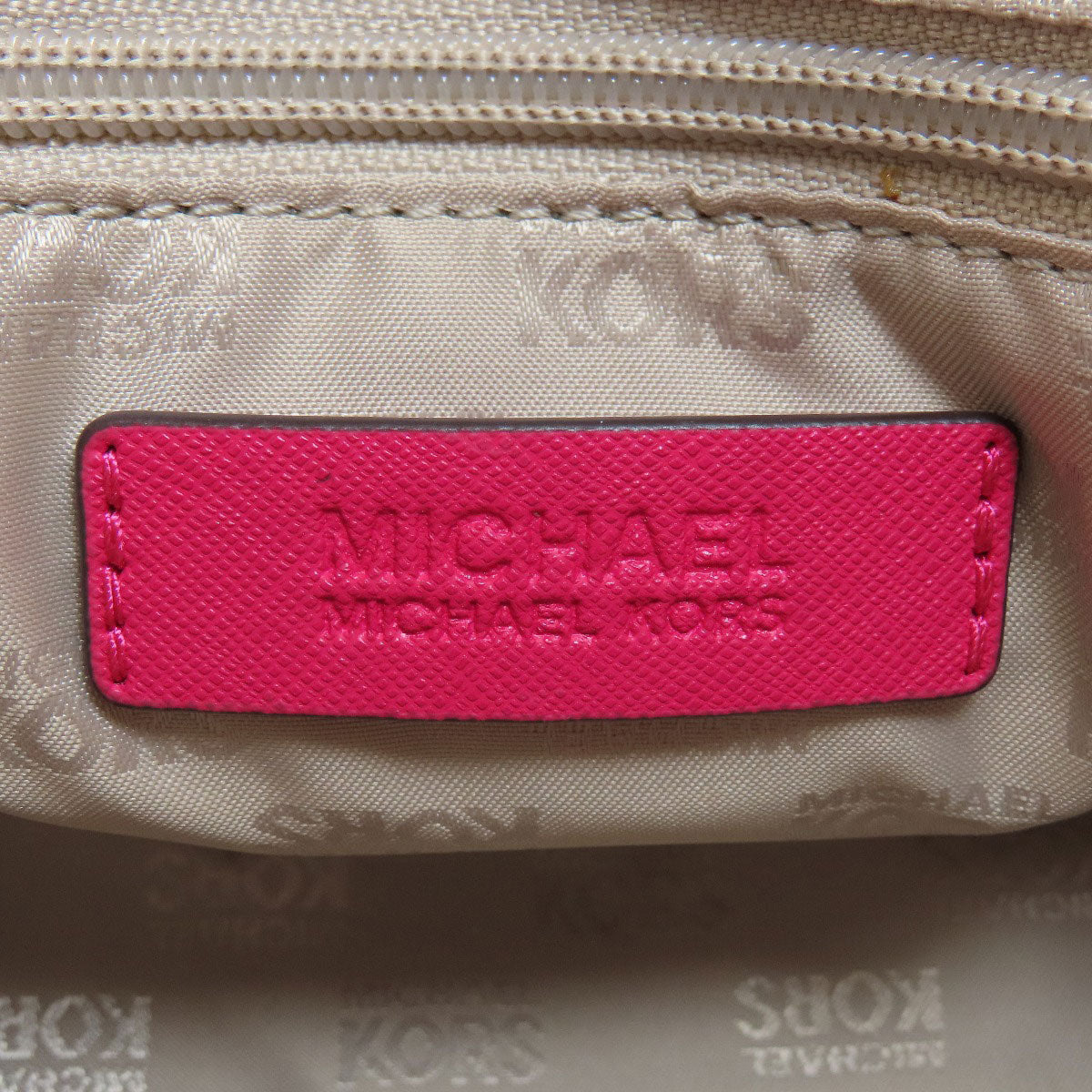 Michael Kors マイケルコース ロゴ ショルダーバッグ PVC レディース 中古