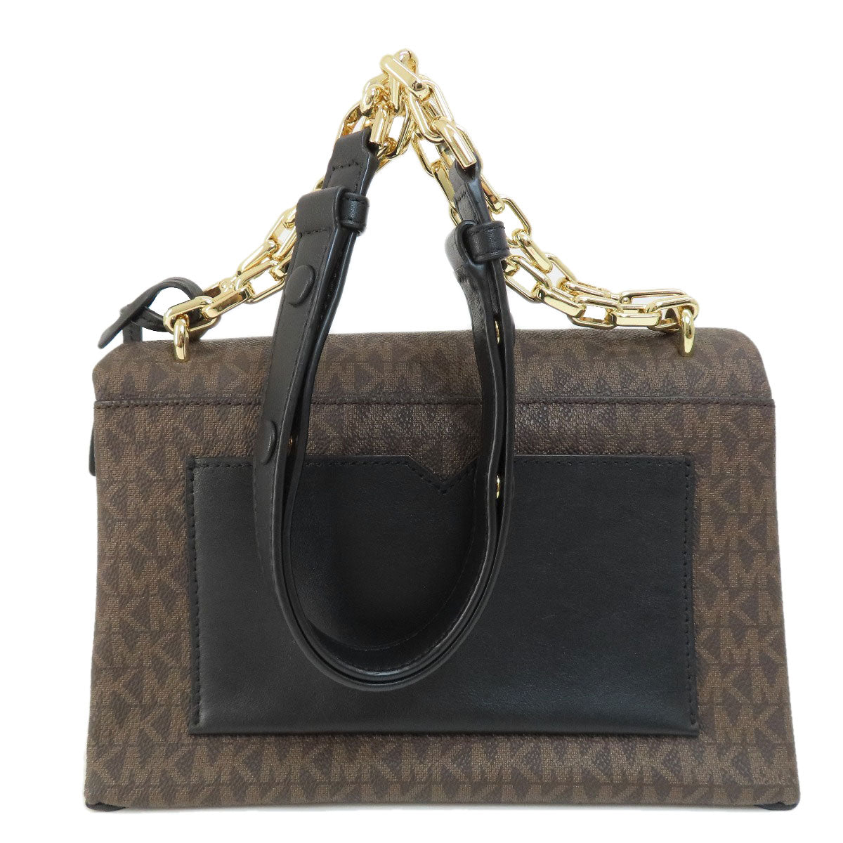 Michael Kors マイケルコース MKシグネチャー 2WAY ハンドバッグ PVC レディース 中古