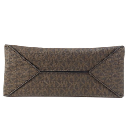 Michael Kors マイケルコース MKシグネチャー 2WAY ハンドバッグ PVC レディース 中古