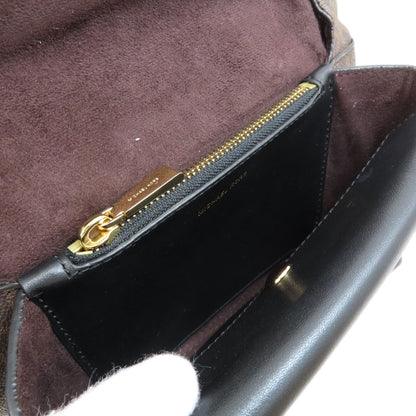 Michael Kors マイケルコース MKシグネチャー 2WAY ハンドバッグ PVC レディース 中古