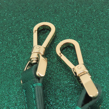 kate spade ケイトスペード ラメ 2WAY ハンドバッグ PVC レディース 中古