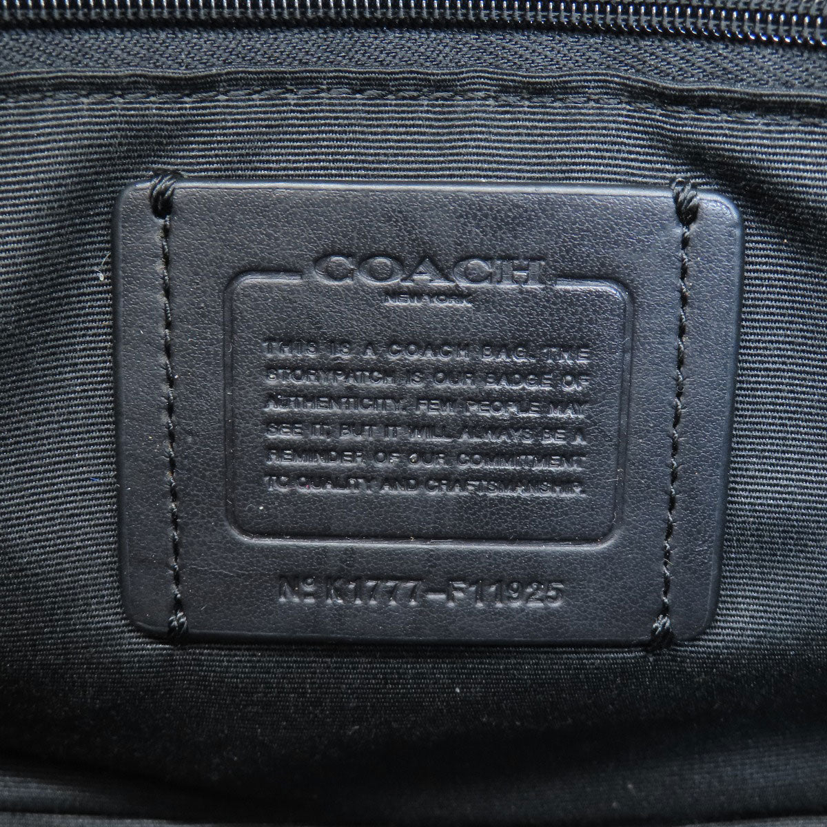 COACH コーチ F11925 2WAY ハンドバッグ PVC レディース 中古
