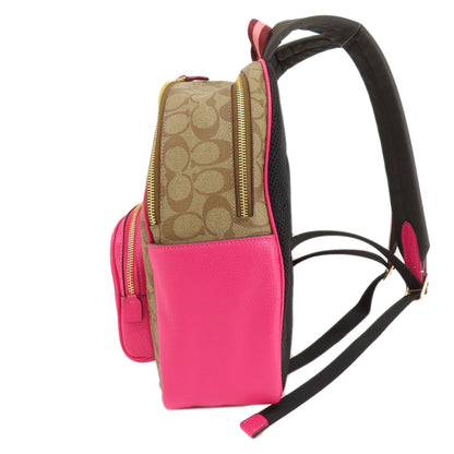 COACH コーチ C8522 コート バックパック リュック・デイパック PVC レディース 中古