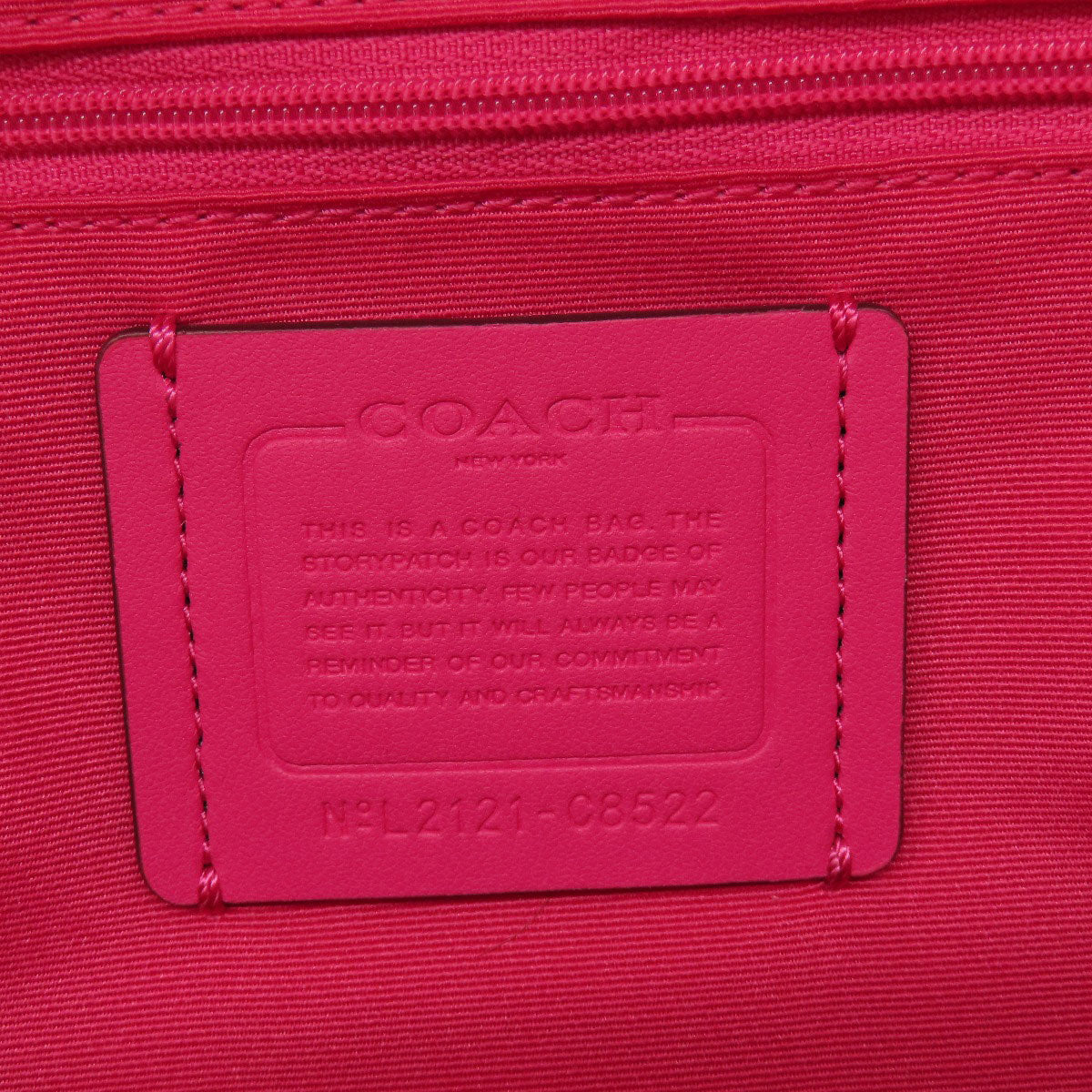 COACH コーチ C8522 コート バックパック リュック・デイパック PVC レディース 中古